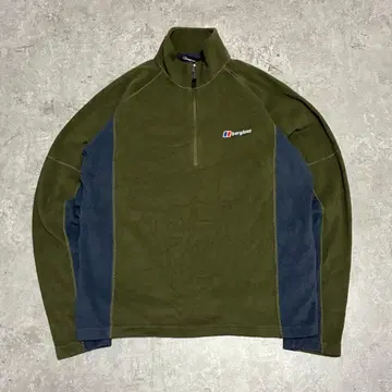 berghaus 하프 지퍼 래글런 슬리브 플리스 자켓 M 사이즈