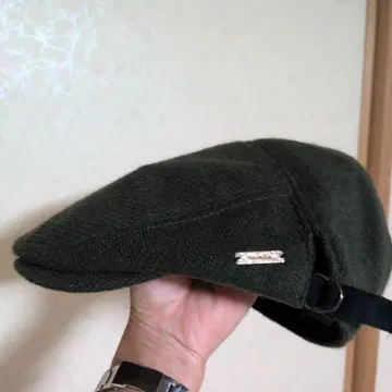 TANAKA HAT 다크 그린 헌팅 캡