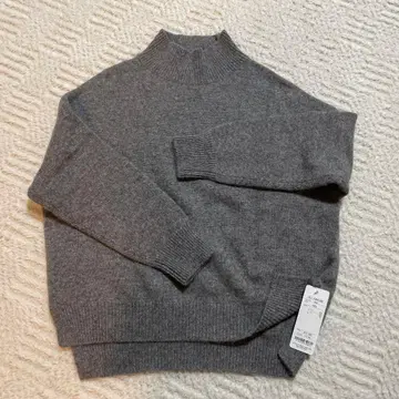 C'ESTMOIJEU 그레이 니트 스웨터, 매우 촉감이 좋은 상품입니다