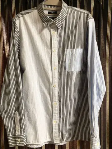 A.P.C. 스트라이프 셔츠 M 사이즈