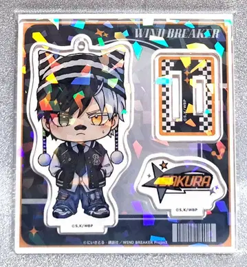 WIND BREAKER 홀로그램 아크릴 피규어 사쿠라 하루카