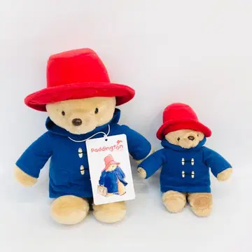 패딩턴 베어 봉제 인형 2체 세트 (라지 & 스몰) [ 7212