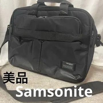 Samsonite 블랙 비즈니스 백 삼소나이트 블랙 경량 출장