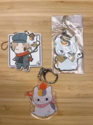 나츠메 우인장 제일복권 냥코센세 카페 키링