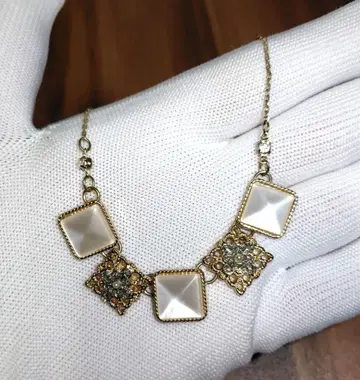 [ 새상품급 ] 목걸이 엘레강트 골드