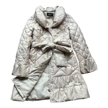 미사용급 Ketty 다운 코트 아우터 빅 칼라 벨트 L