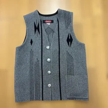 CENTINELA FLAT BOTTOM CHIMAYO VEST GREY