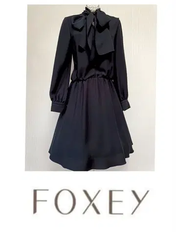 폭시 뉴욕 보타이 리본 원피스 40