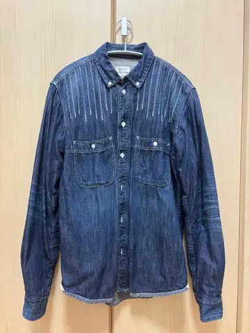 폴 스미스 인디고 데님 긴팔 셔츠