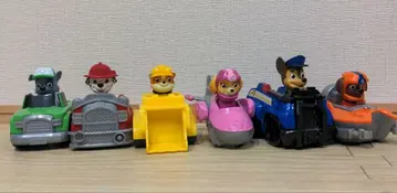 파우 패트롤 미니카 세트 6개입