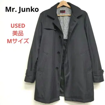 [새상품급] Mr. Junko 트렌치코트 블랙 M 코시노 준코