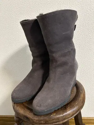 스테파노간바 스웨이드 부츠 2way