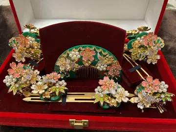 신부 헤어콤 세트