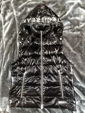 단종 아담스 저글러 블랙 다운 베스트 L