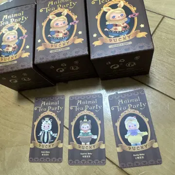 팝마트 PUCKY Animal Tea Party Series