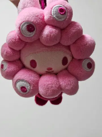 산리오 미야쿠미야쿠 카라비너 봉제 인형 최애 컬러 마이멜로디