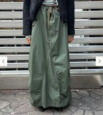 BEAMS BOY ARMY 오버 팬츠 어레인지 원피스