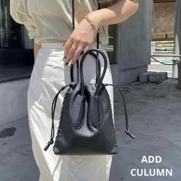 ADD CULUMN (애드 컬럼) 숄더 백 블랙