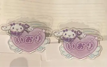 이코러브 훼미리마트 오리지널 아크릴 네임 배지 노구치 이오리 2세트