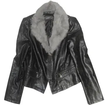archive riders fur jacket 00s y2k