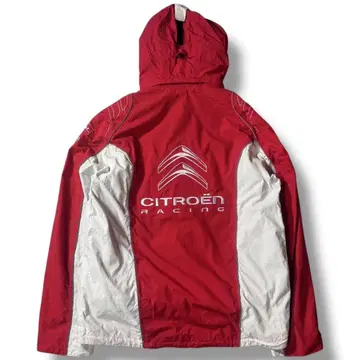 빈티지 유로 시트로엥 레이싱 자켓 2XL 자수 로고