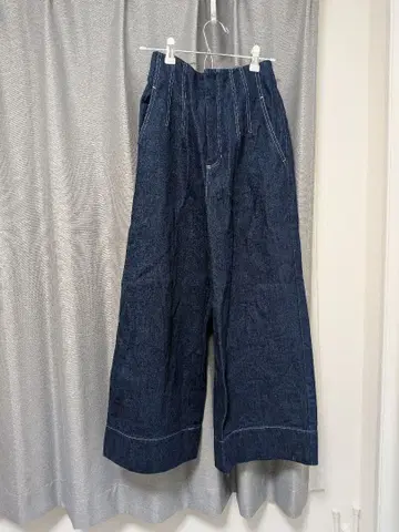 [ 새상품급 ] TOMORROWLAND 데님 와이드 팬츠 34 사이즈