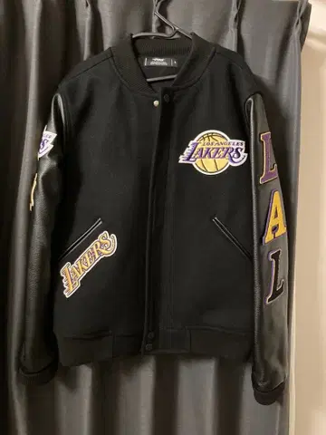 PRO STANDARD 레이커스 바시티 자켓 L 블랙