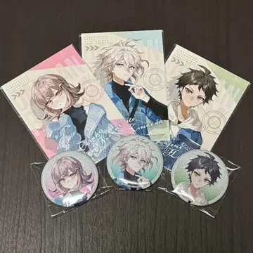 단간론파 로손 나나미 코마에다 히나타 캔뱃지 브로마이드 세트