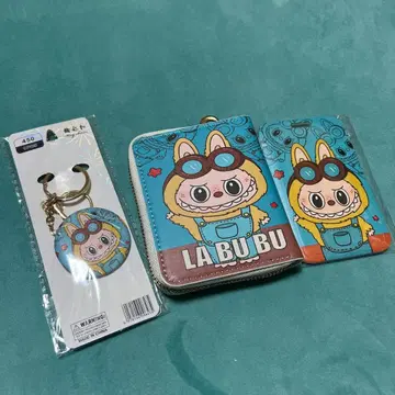 LABU BU 코인 케이스 동전 지갑 라부부