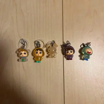 짱구는 못말려(크레용 신짱) 메지루시 액세서리 2 키링 5개 세트