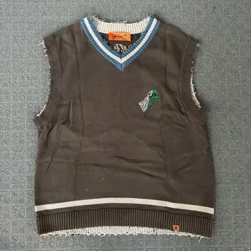 left alone 21AW 칠드런 니트 베스트