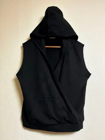 DRIES VAN NOTEN 슬리브리스 후디 후드티