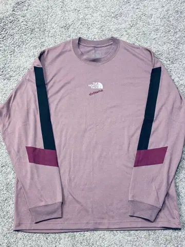 THE NORTH FACE Extreme 퍼플 긴팔 티셔츠