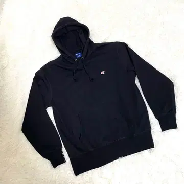 챔피온 후드티 Champion 블랙 L