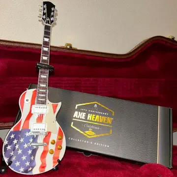 미니어처 기타 피규어 깁슨 성조기 패턴 by AXE HEAVEN
