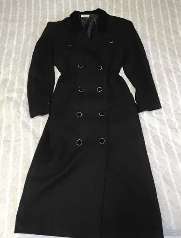 COLLECTION KK 원피스 블랙 롱 코트 심플 5호