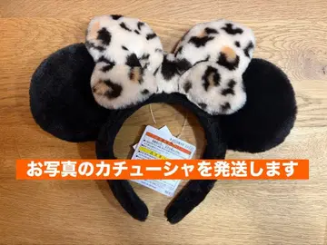 택 포함 새상품 레오파드 무늬 미니 머리띠 디즈니 리조트