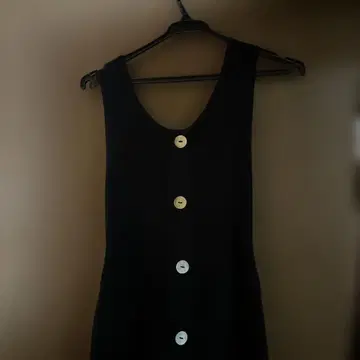 새상품급 ROYAL PARTY 슬리브리스 롱 원피스