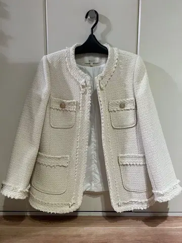 프린지 자켓 (아이보리)