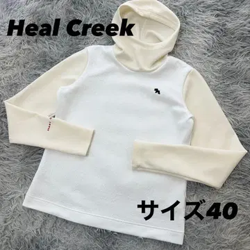 컨디션 최상 힐 크릭 긴팔 셔츠 후디 후드티 화이트 사이즈 40