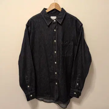 쿠라시키 일본제 데님 셔츠
