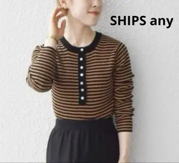 [새상품급] 쉽스 SHIPS any 울 헨리넥 풀오버