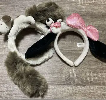 USJ 스누피 벨 머리띠