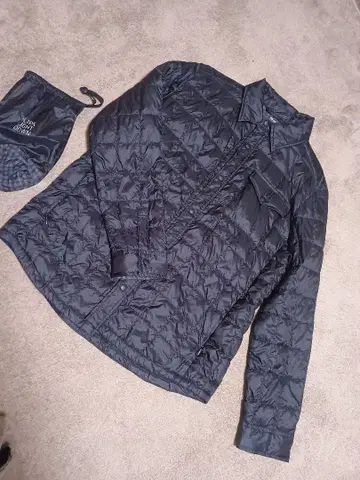 ULTRA LIGHT DOWN 다운 자켓 블랙 XL