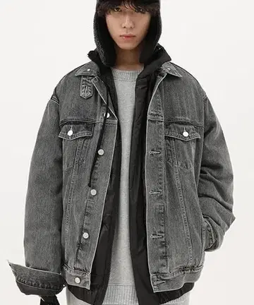 MASONPRINCE 다운 데님 자켓 XL