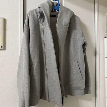 [ CAMBIO ] 지퍼 후드티 그레이 S 사이즈
