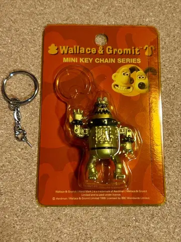 Wallace & Gromit 미니 키체인 프레스턴