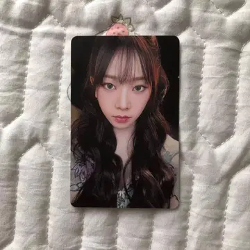 aespa 일본 팬미팅 회장 한정판 6000엔 카리나 트레이딩 카드 2