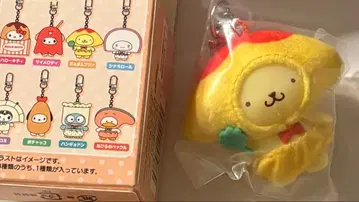 산리오 시크릿 키링 치비토모 오카즈 폼폼푸딩