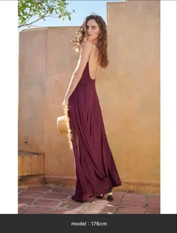Estella.k SunKissed Maxi dress 컷 롱 드레스